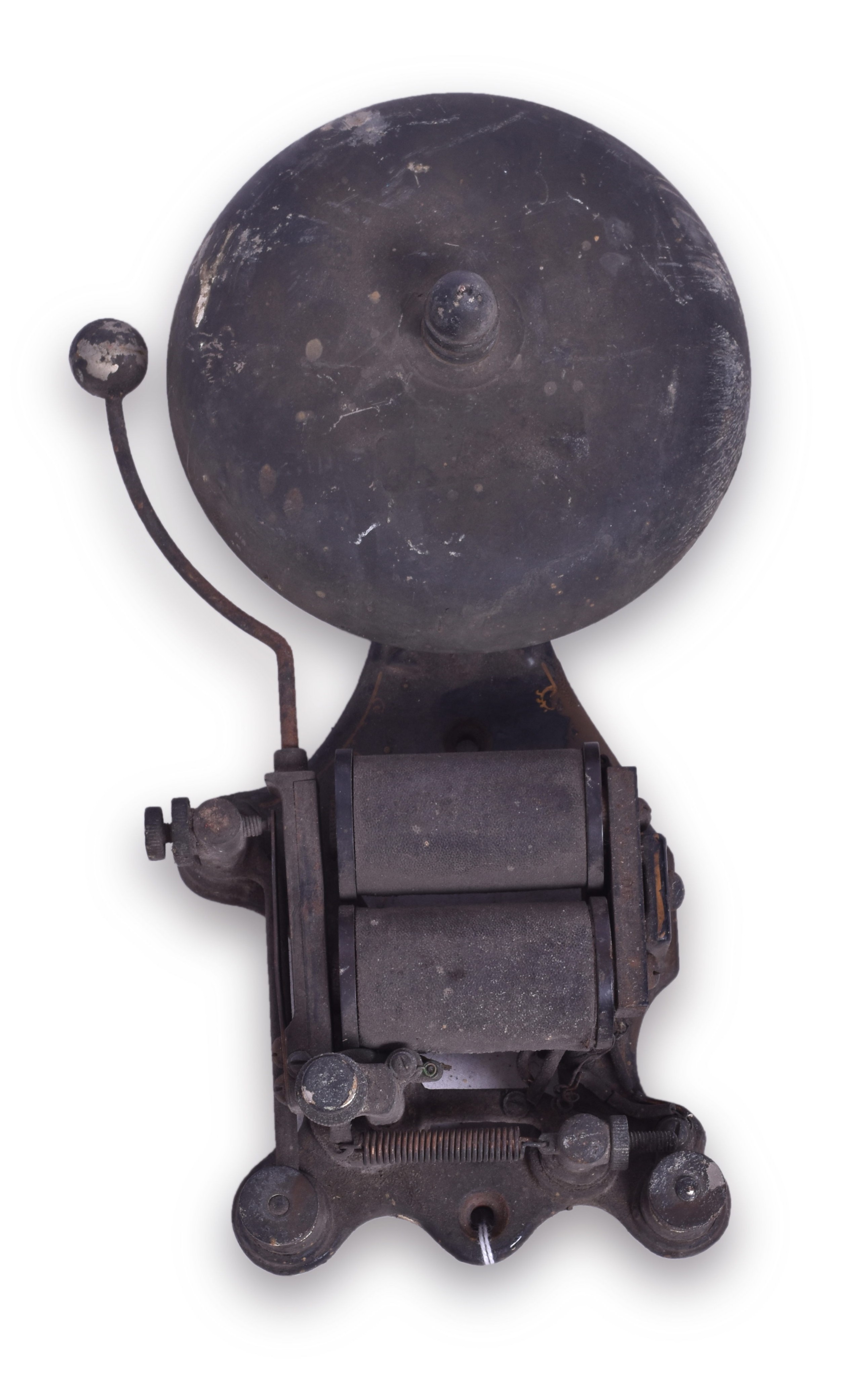 1220 - Brass Electric Bell Fire Gong - 6