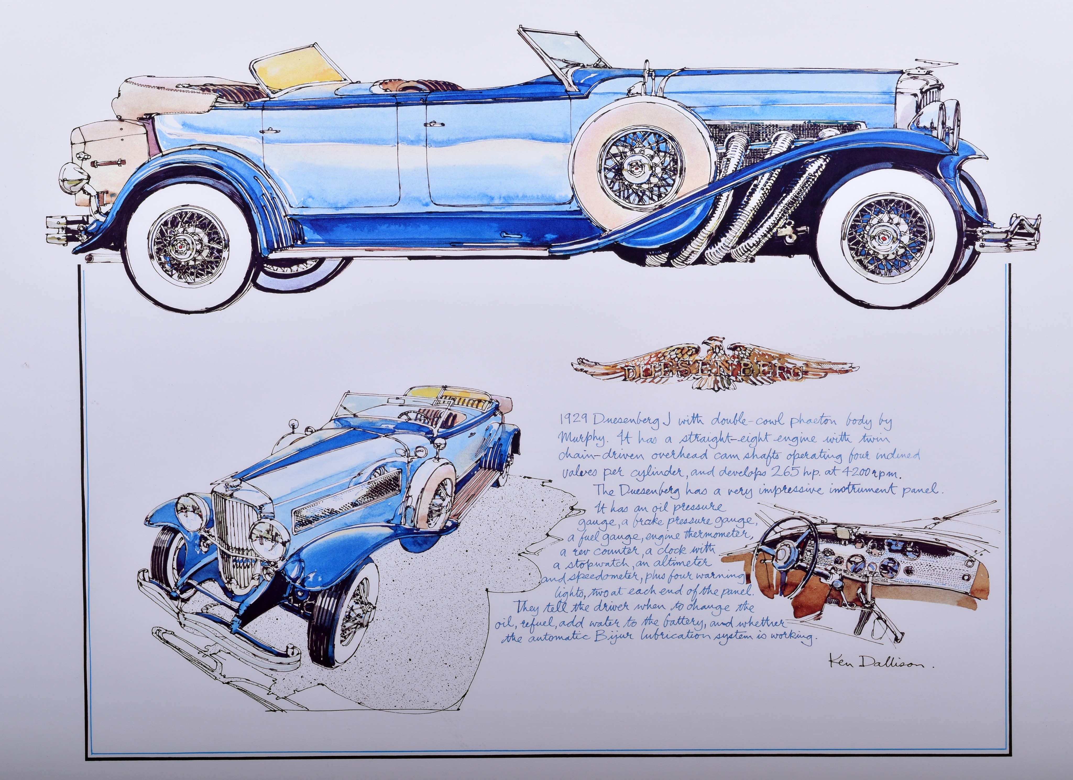 1250 - 1929 Dusenberg J thumbnail