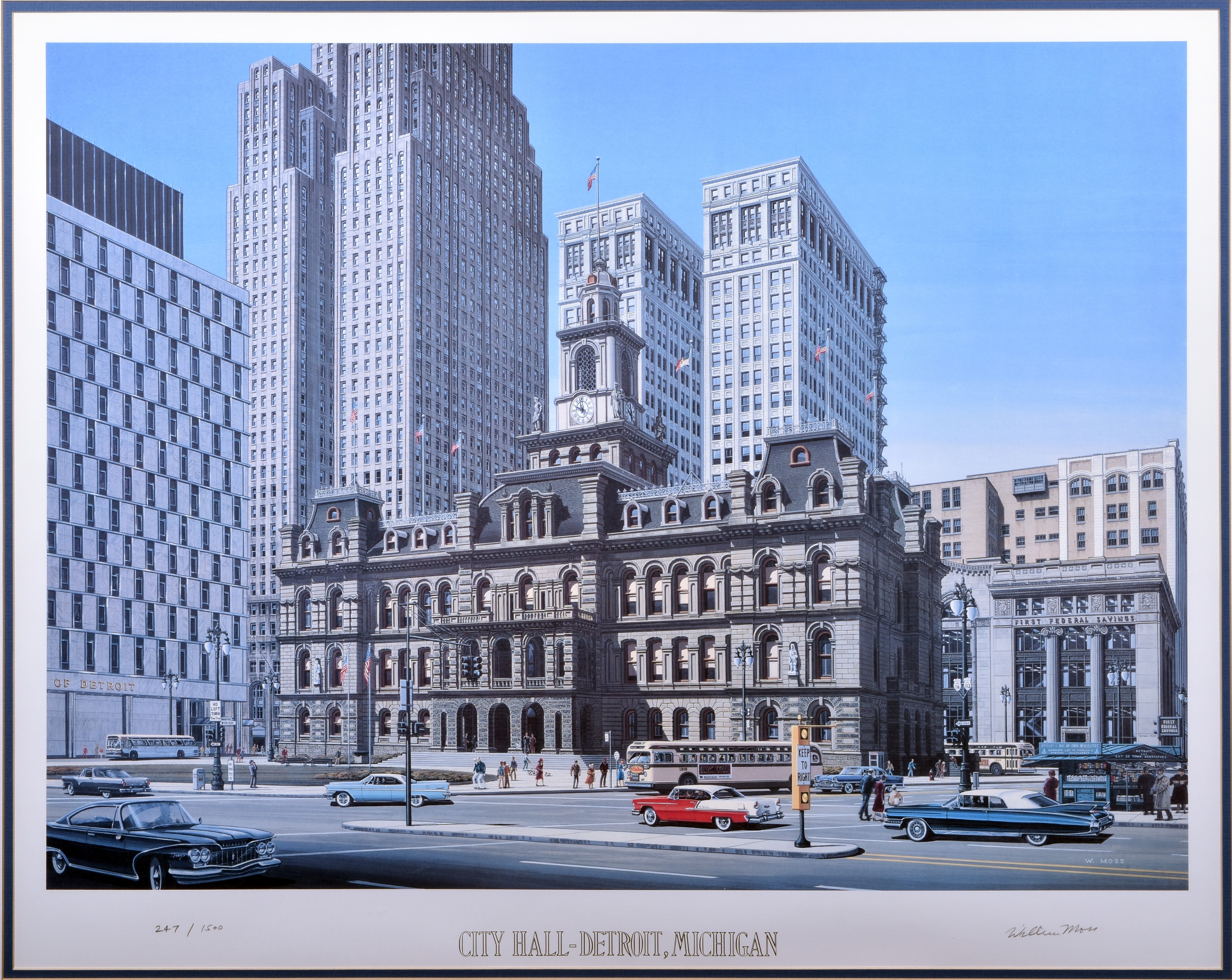 1282 - City Hall Detroit, Michigan thumbnail