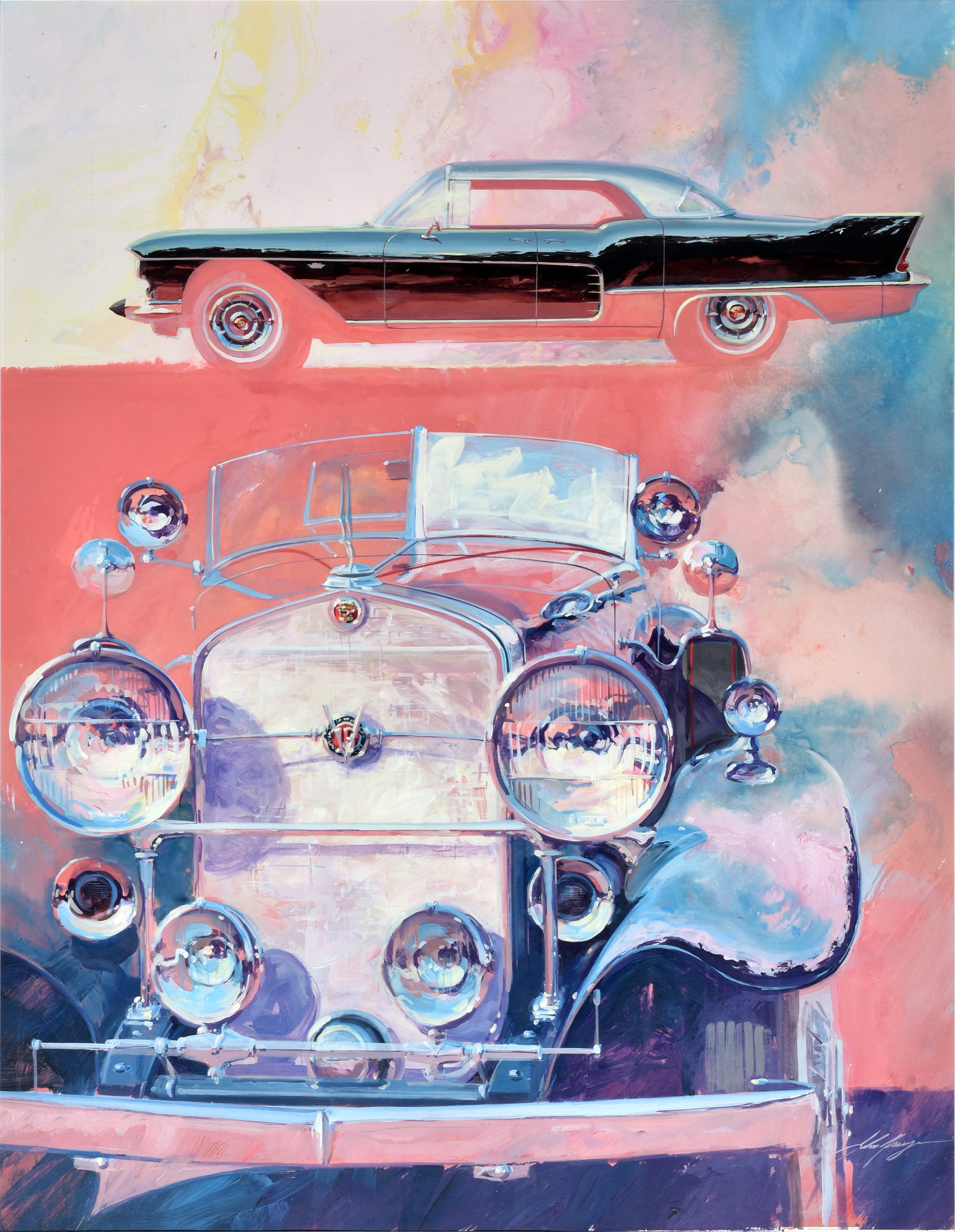 1316 - Two Cadillacs thumbnail