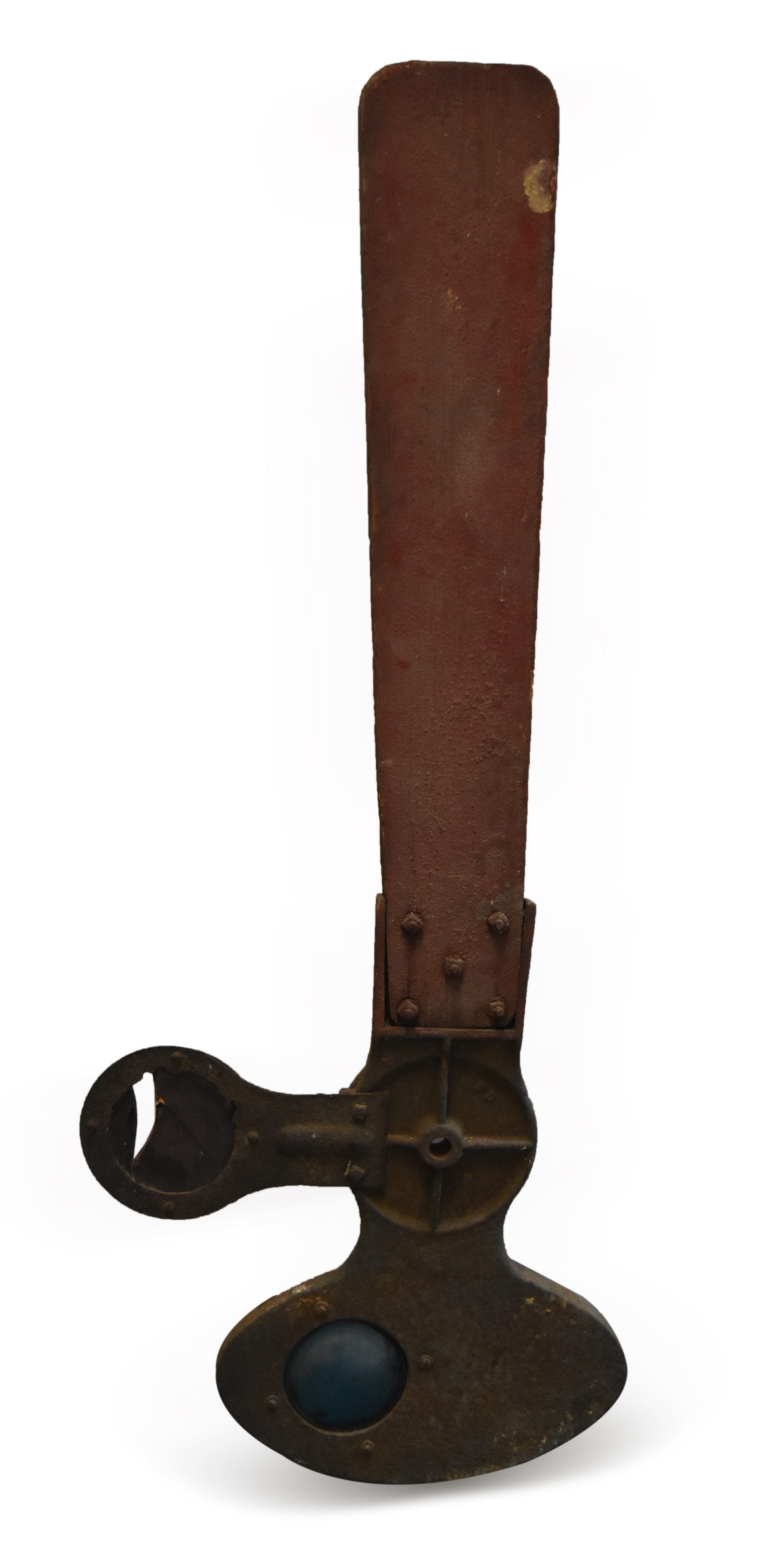 1371 - Harrington Railroad Train Order / Semaphore Signal Blade thumbnail