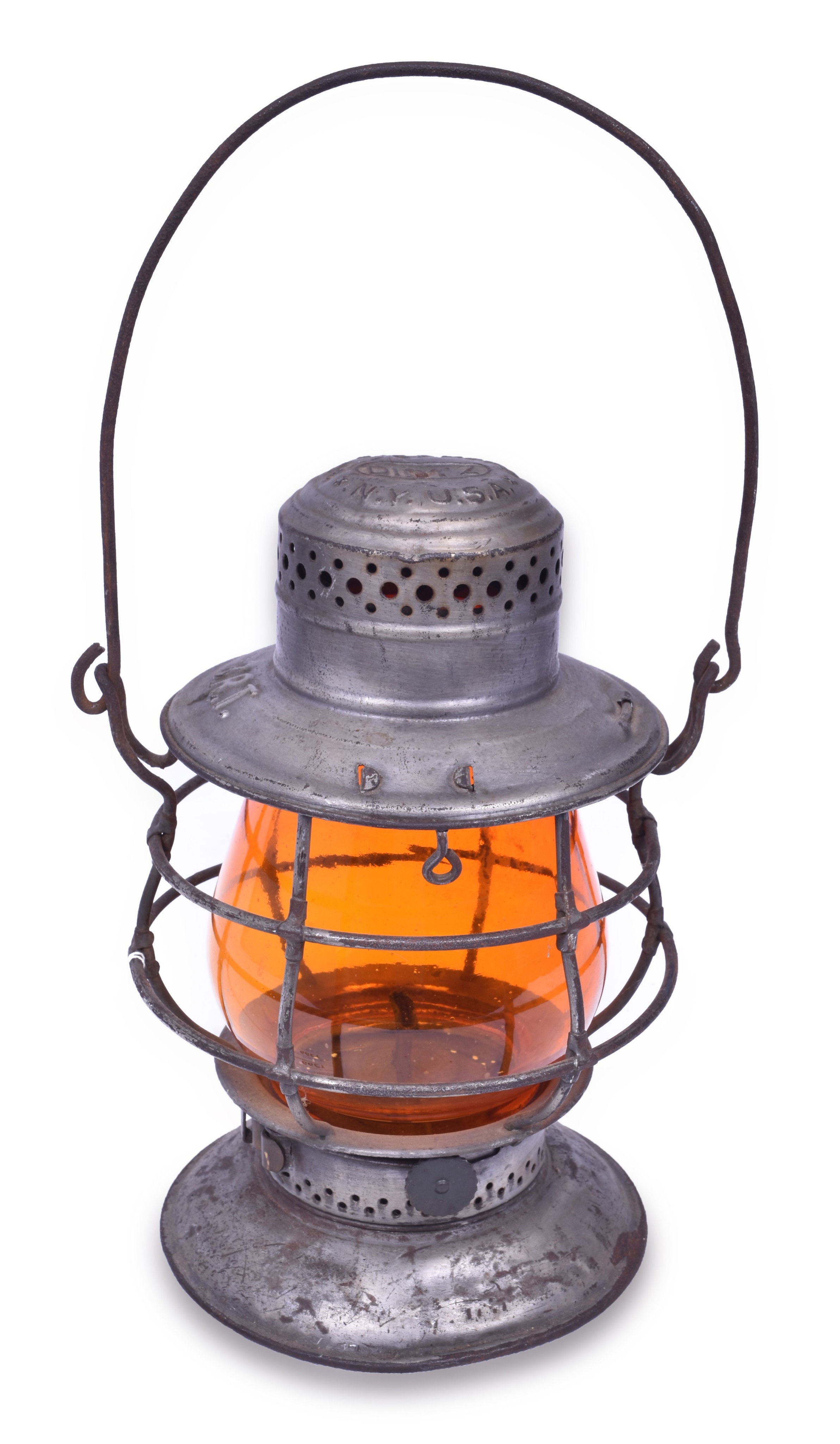 1399 - Dietz 39 Standard Brooklyn Rapid Transit Railway Bell Bottom Lantern thumbnail