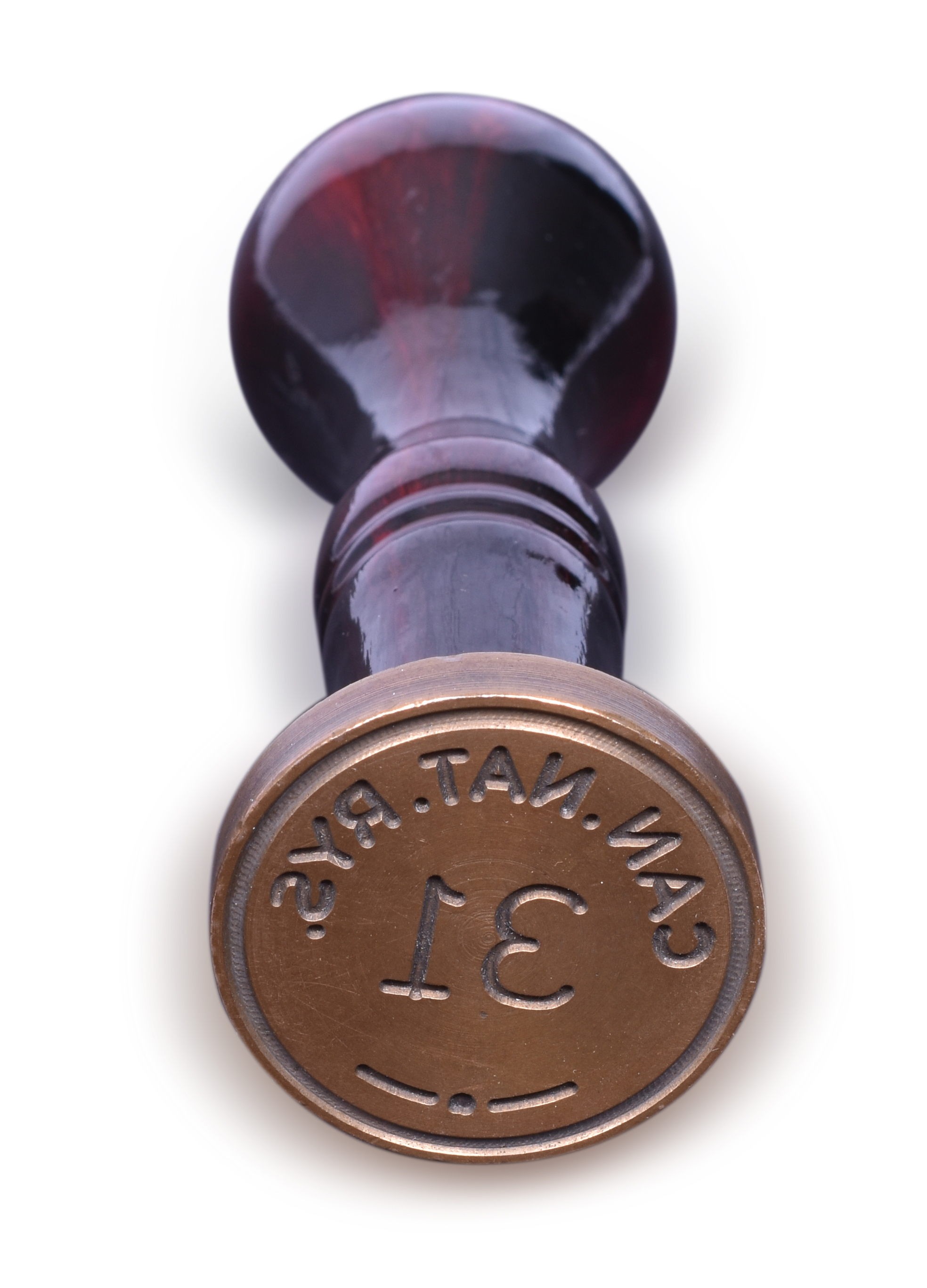 1451 - Canadian National Railway Round Head Wax Sealer thumbnail