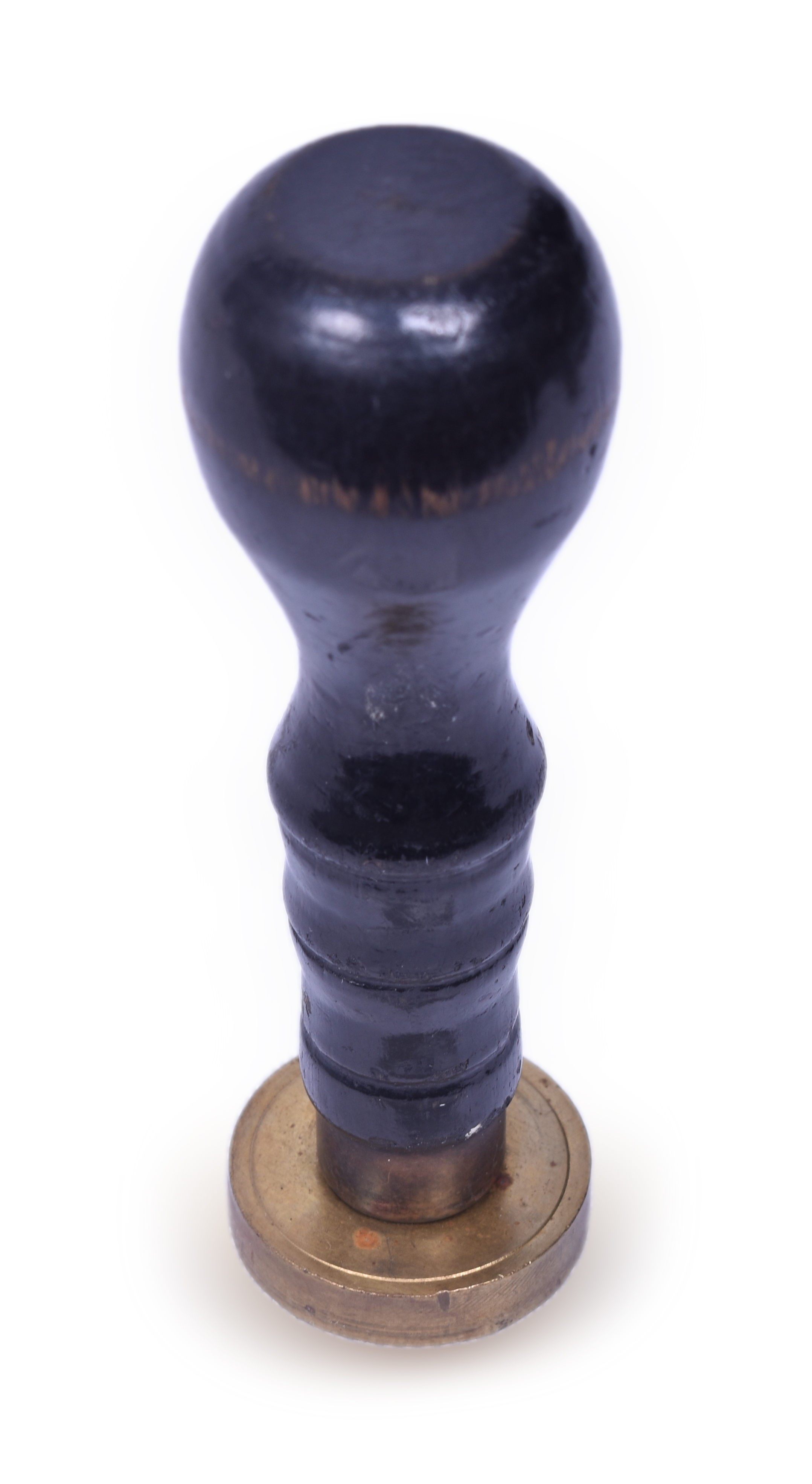 1475 - Round Railway Express Agency Grand Island Nebraska Wax Sealer #7 thumbnail