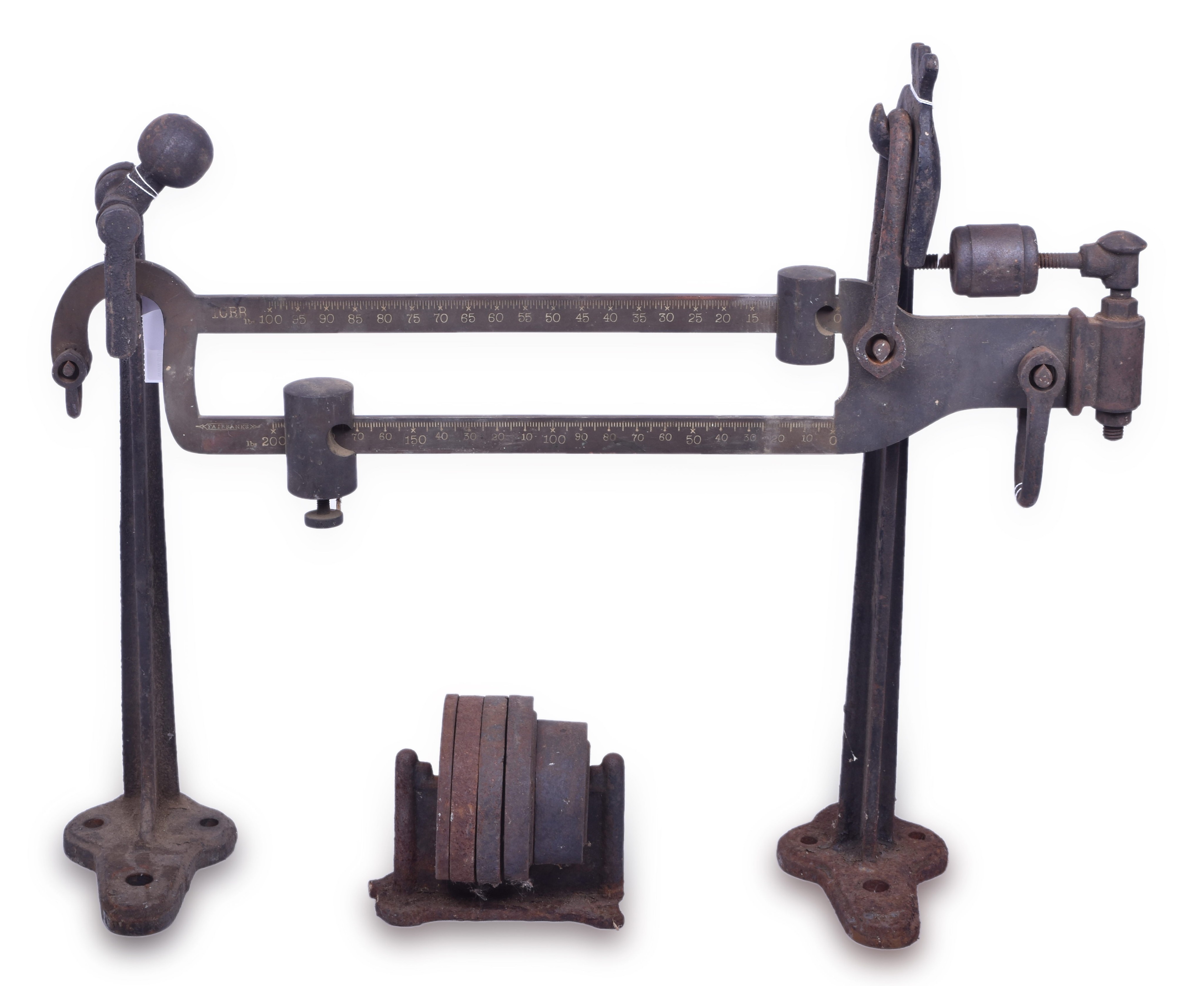 1479 - Fairbanks Morse Illinois Central Railroad 200 Pound Beam Scale thumbnail