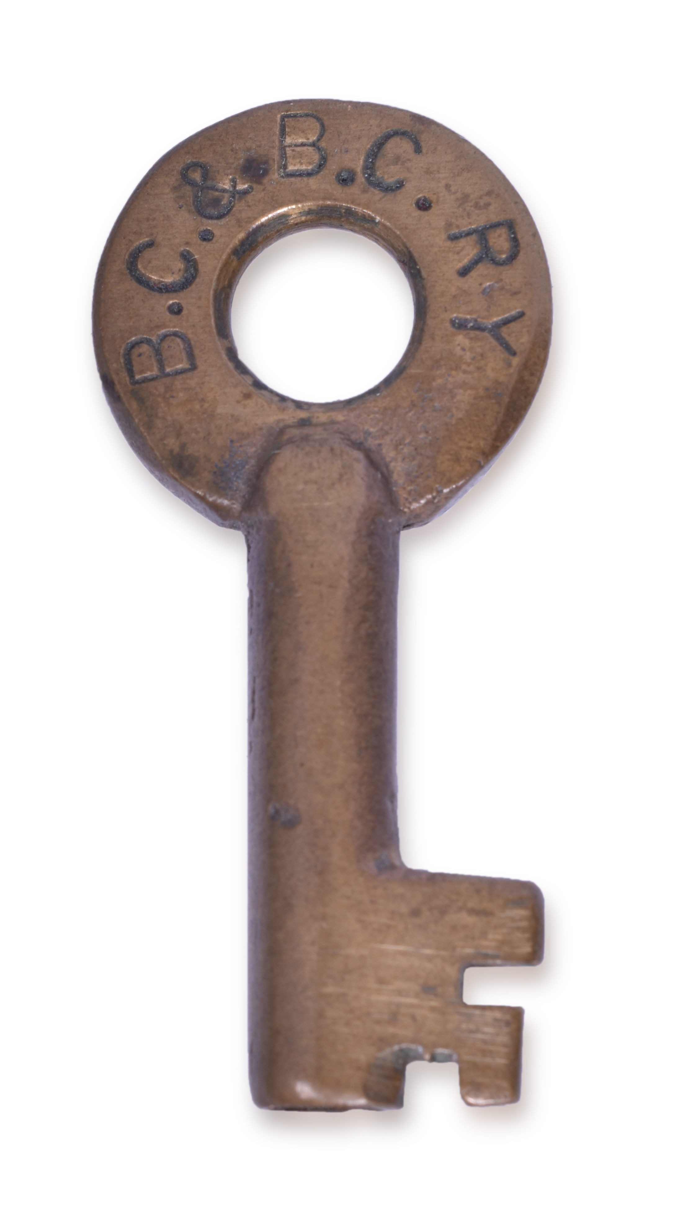 1486 - Bay City and Battle Creek Railway A&W Switch Key thumbnail