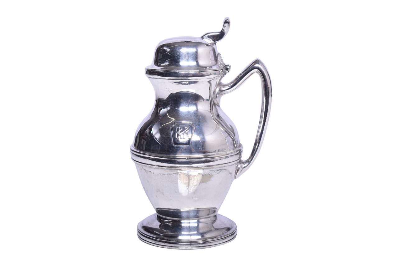 1531 - Reed & Barton Pennsylvania Railroad Silver Syrup Pitcher thumbnail