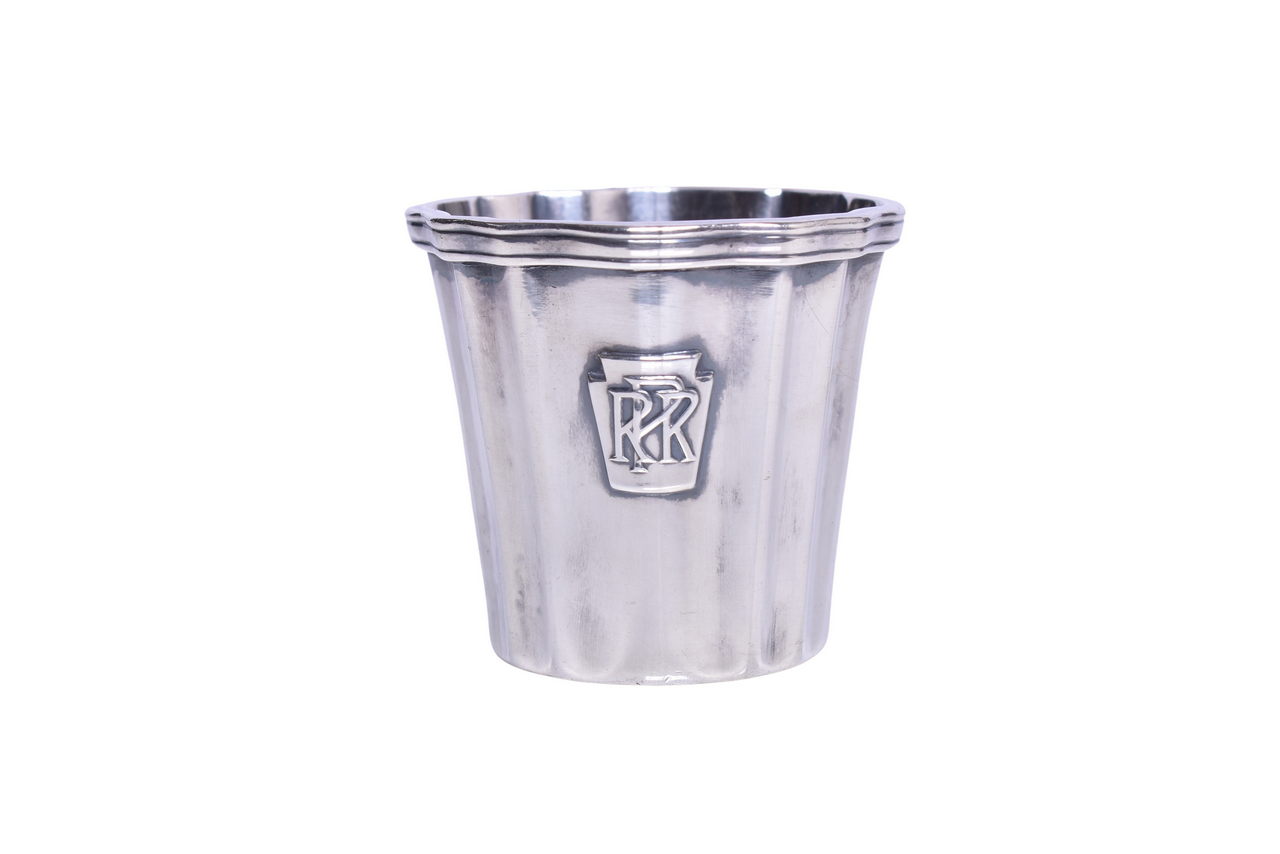 1533 - International Silver Pennsylvania Railroad Keystone Toothpick Holder thumbnail