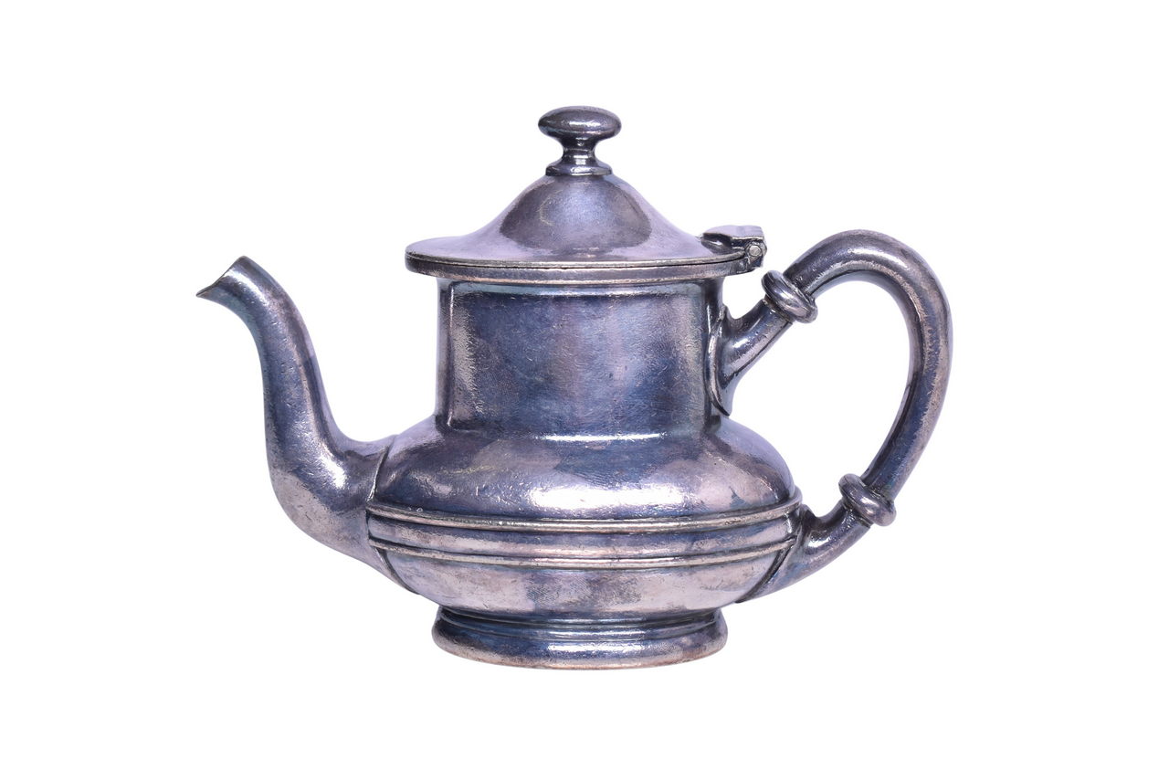 1541 - International Silver Co. Reading Company Railroad Teapot 10 oz thumbnail