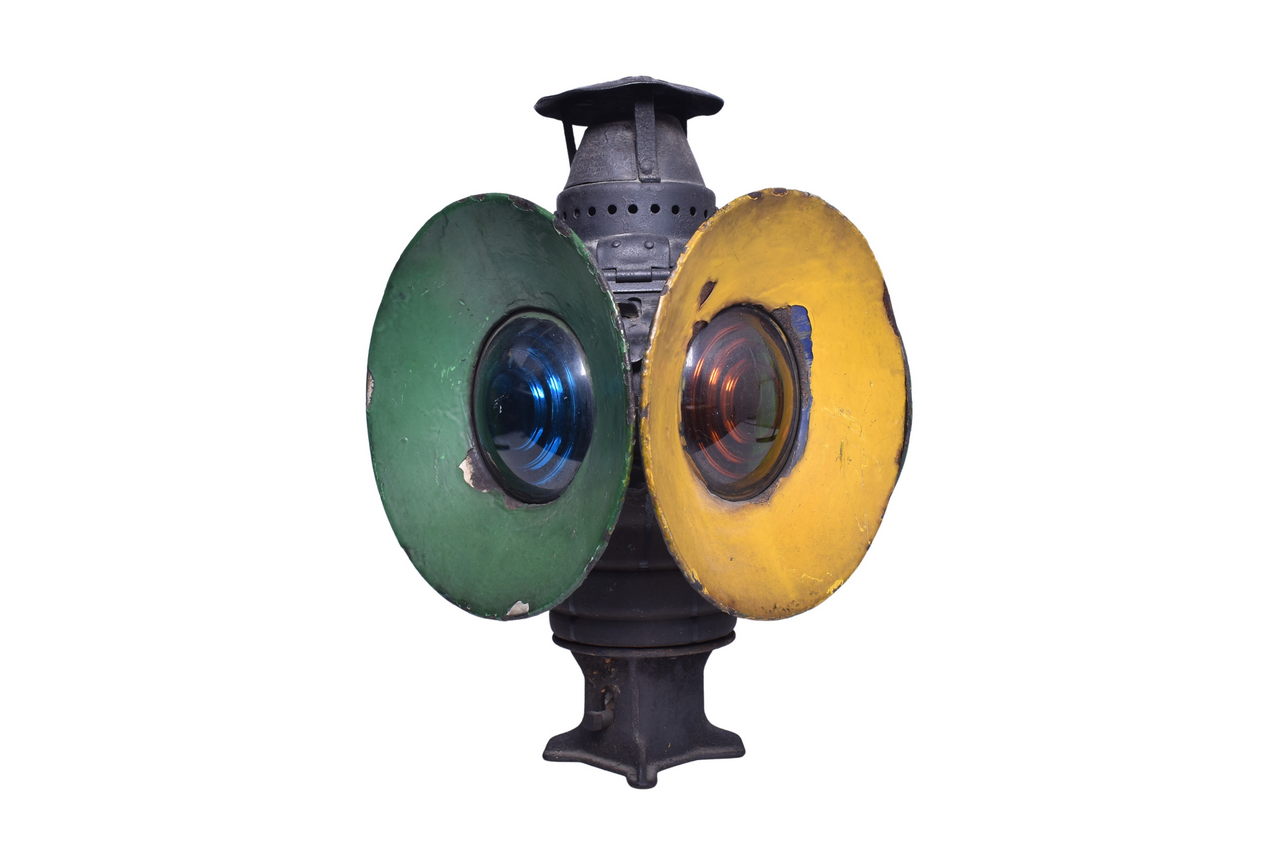 1564 - Adlake Non-Sweating Switch Lamp with Yellow and Green Day Targets thumbnail