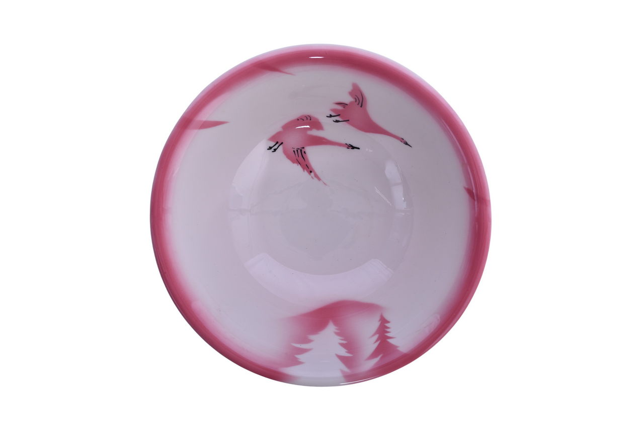 1591 - Milwaukee Road Railroad Dining Car China Traveler Large Master Salad Bowl thumbnail