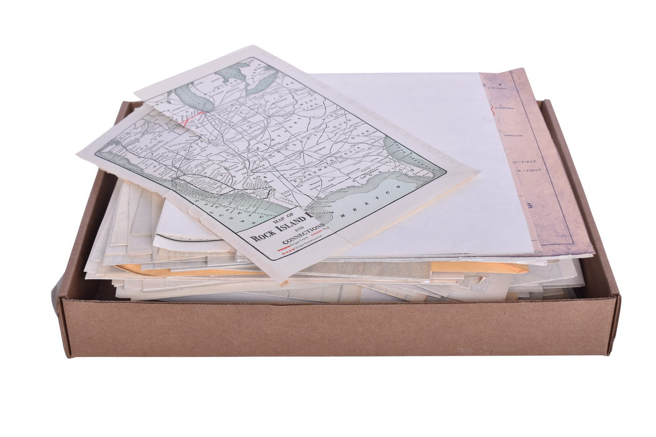 1630 - 80+ Railroad / Interurban Maps thumbnail