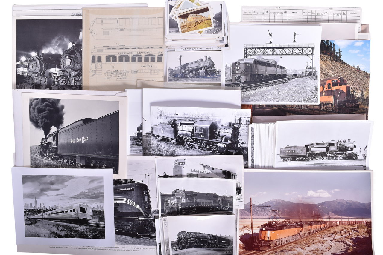 1632 - 150+ East Coast Railroad Photos - Pennsylvania's GG-1, Rahway Valley, New York Ontario & Western thumbnail