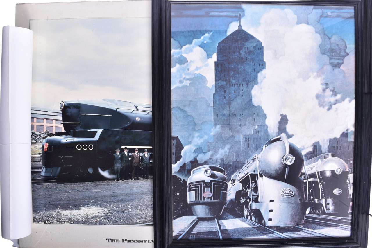 1652 - Large Railroad Posters - O. Winston Link Photos, New York Central, and Pennsylvania thumbnail