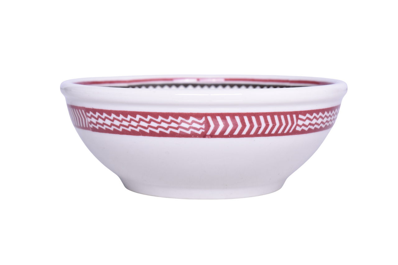 1657 - Atchison, Topeka, And Santa Fe Railroad China Mimbreno Bowl thumbnail