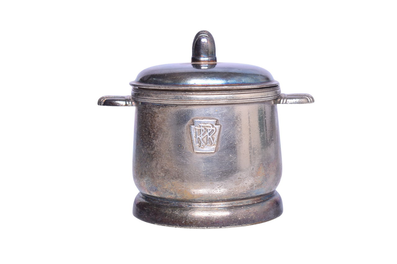 1661 - International Silver Co. Pennsylvania Railroad Sugar Holder 8 Oz thumbnail