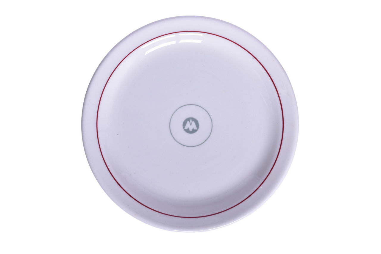 1667 - Chicago, Indianapolis & Louisville Railroad China Monon Bread Plate 6 1/2