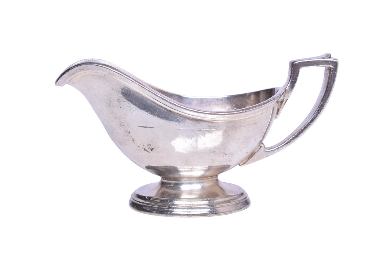 1680 - Louisville and Nashville Silver Gravy Boat 2 1/2 Oz. thumbnail