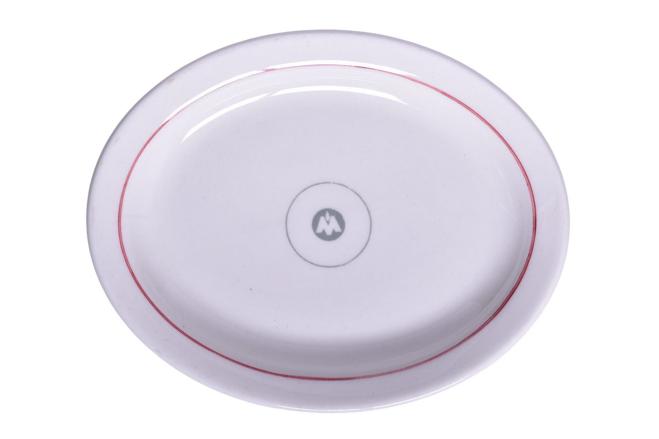 1711 - Chicago, Indianapolis & Louisville Railroad China Monon Oval Platter Plate thumbnail