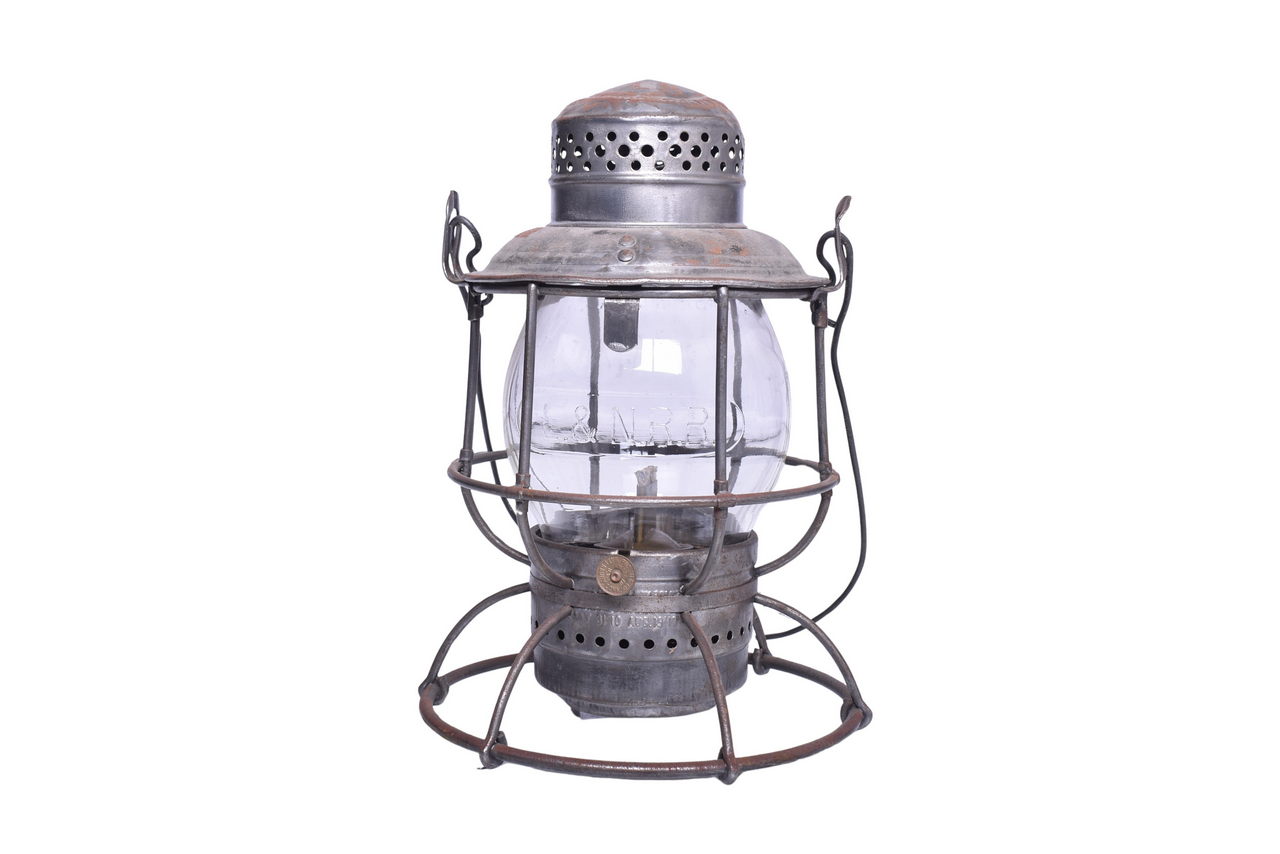 1726 - Armspear Louisville and Nashville Railroad Lantern with Clear Cast Globe thumbnail
