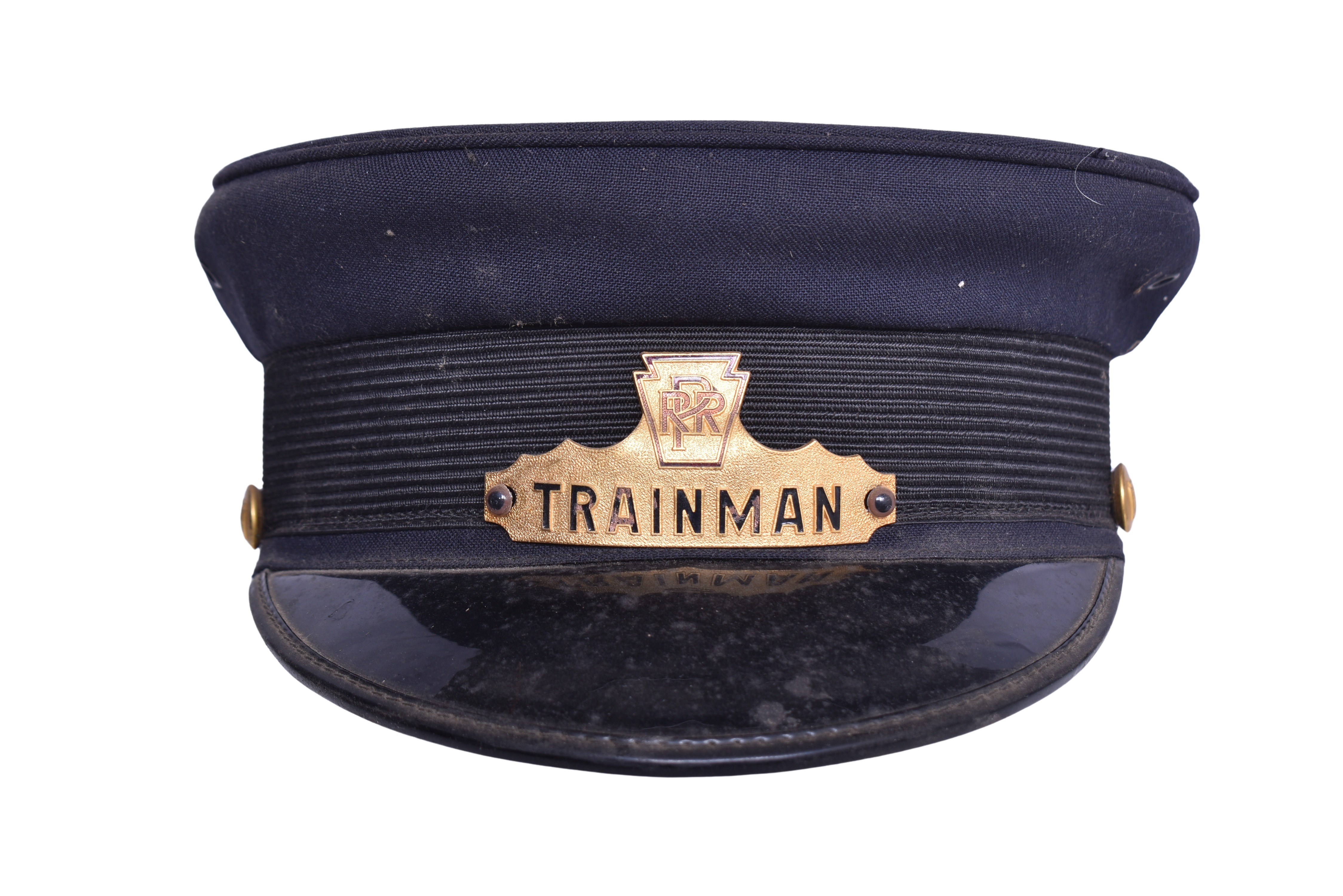 1770 - Pennsylvania Railroad Trainman Cap by M.H. Grossman thumbnail