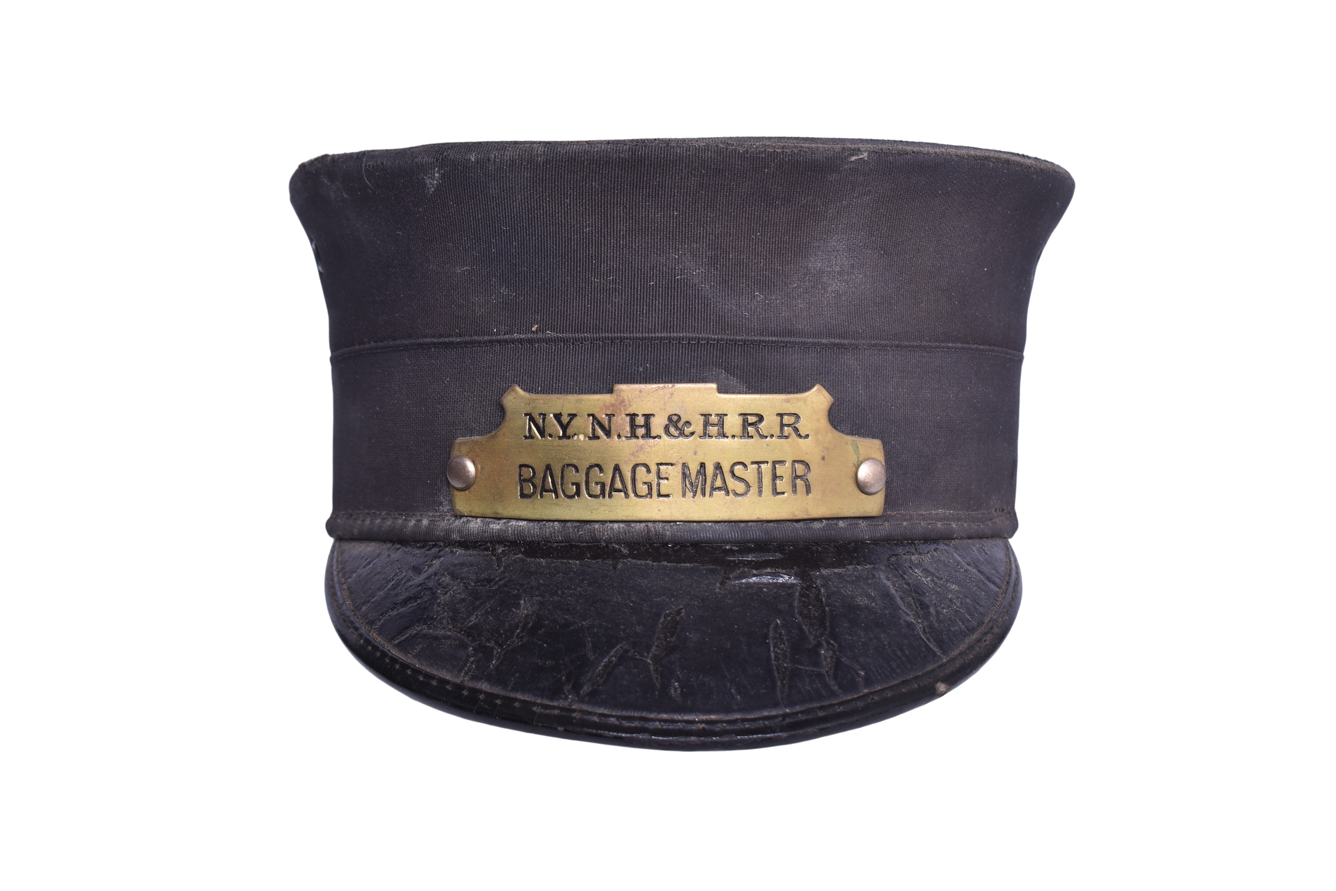 1774 - New York, New Haven & Hartford Railroad Baggage Master Cap thumbnail