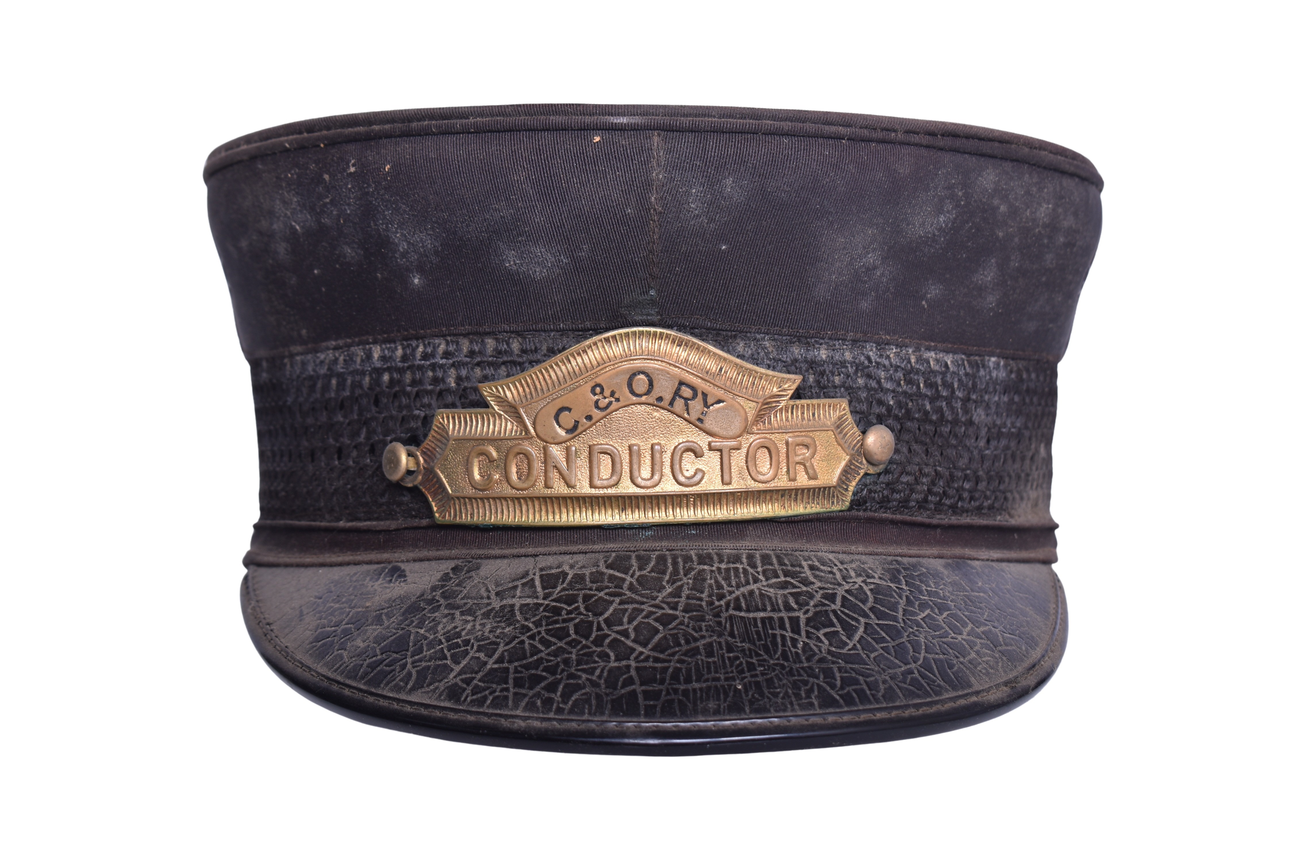 1776 - Chesapeake and Ohio Railway Railroad Conductor Cap thumbnail
