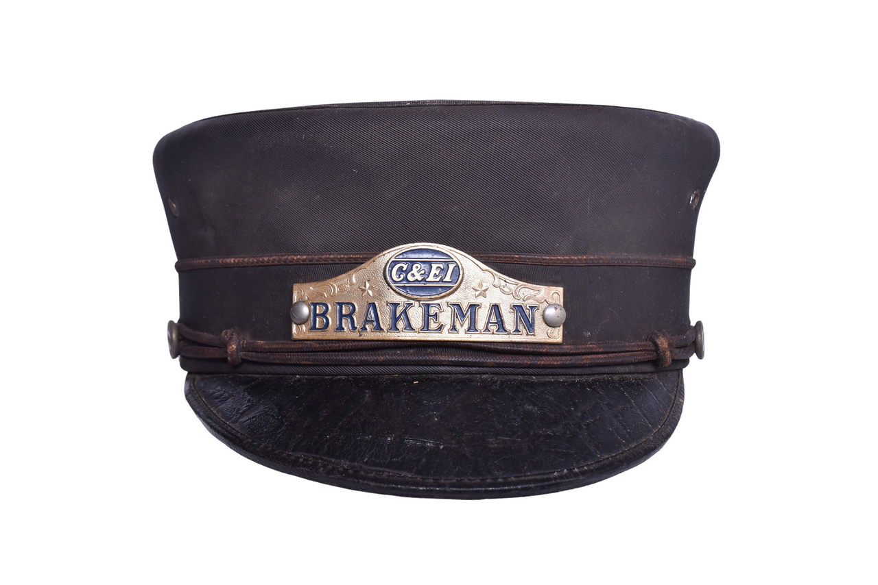 1812 - Chicago & Eastern Illinois Railroad Brakeman Cap thumbnail