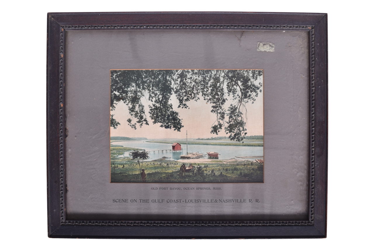 1849 - Framed Louisville and Nashville Railroad 