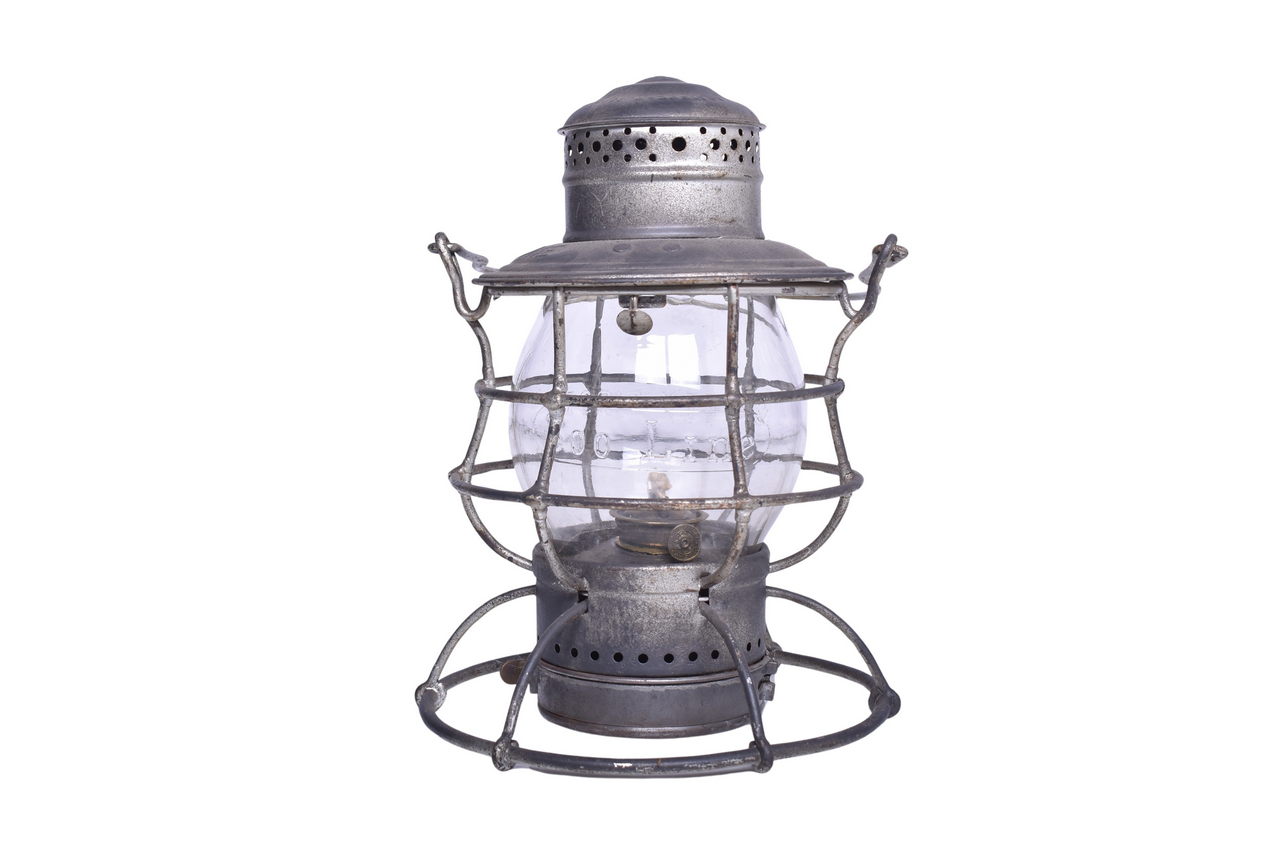1932 - Armspear Soo Line Railroad Lantern With Clear Cast Globe thumbnail