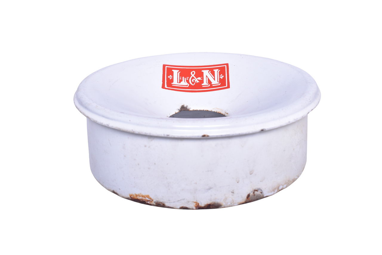 1949 - Louisville and Nashville Railroad Porcelain Spittoon thumbnail