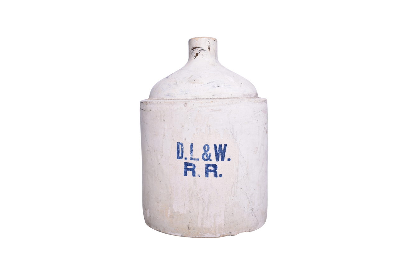 1972 - Delaware Lackawanna and Western Railroad Stoneware Jug thumbnail