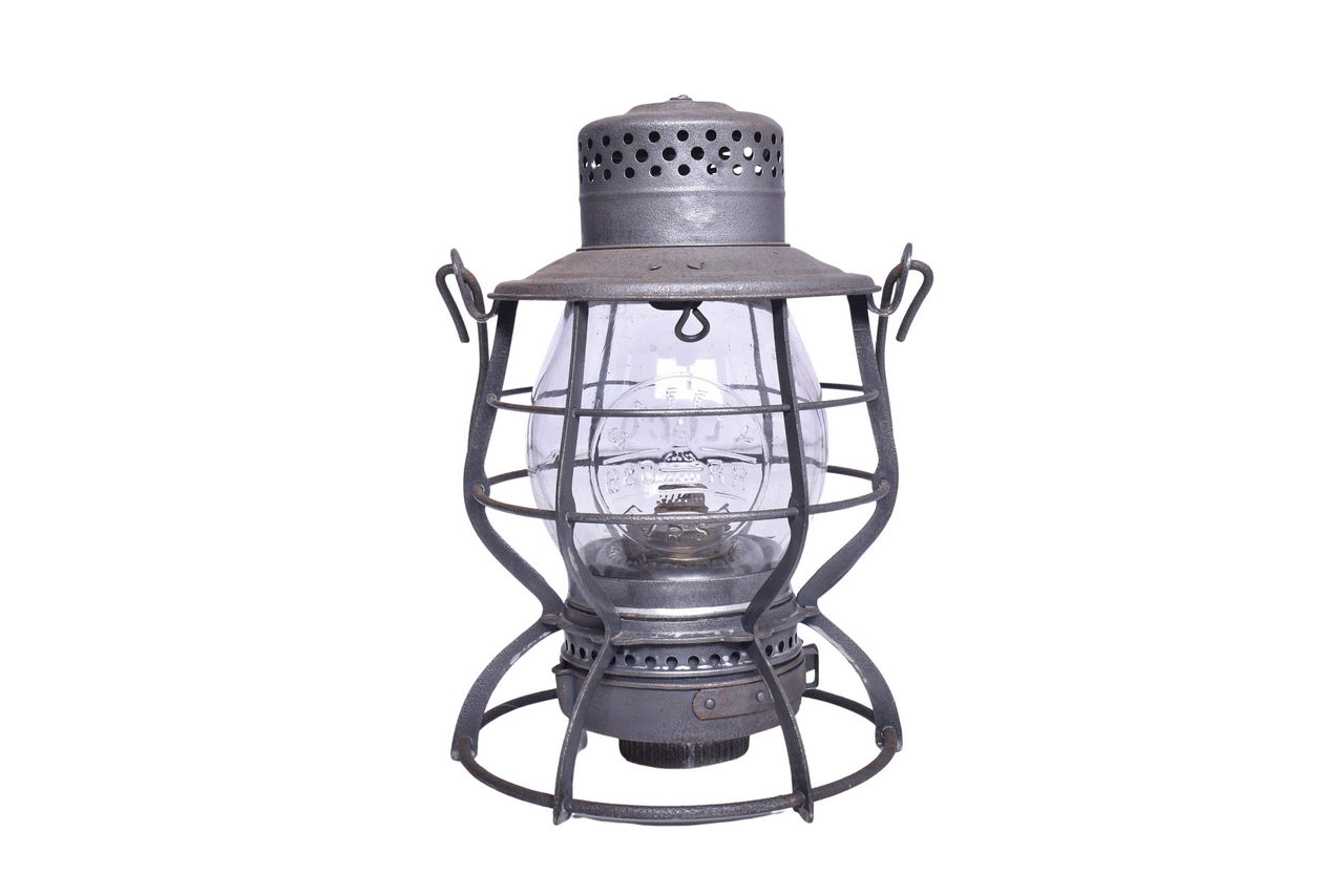 1978 - Keystone Casey Baltimore and Ohio Railroad Lantern W/ Capital Dome Safety First Globe thumbnail