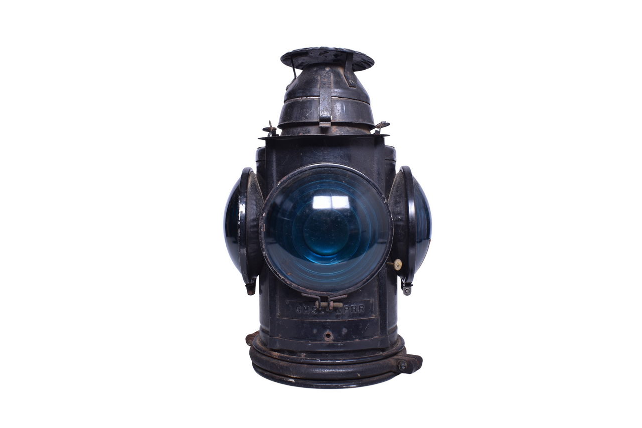 2032 - Handlan Milwaukee Road Railroad Switch Lamp thumbnail