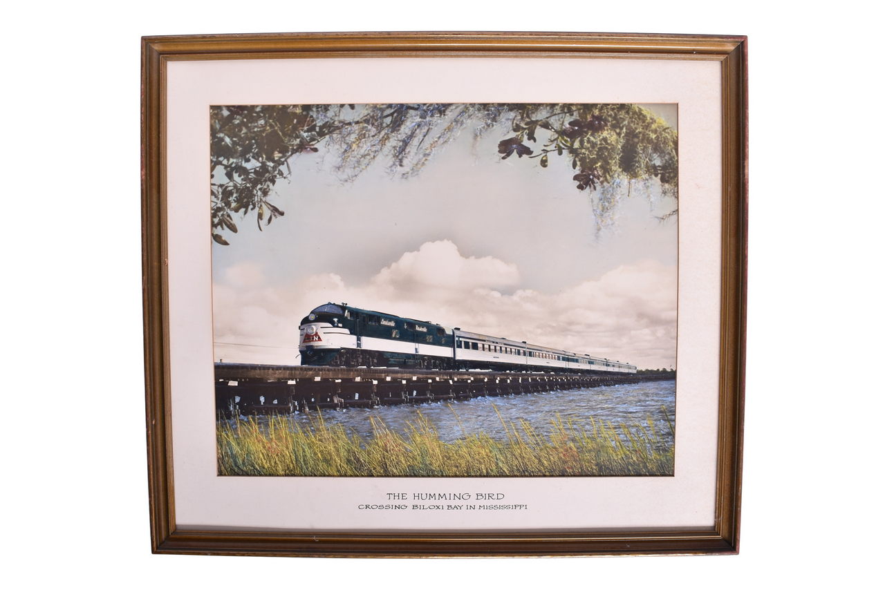 2068 - Original Louisville and Nashville Colorized Hummingbird Advertising Photograph thumbnail