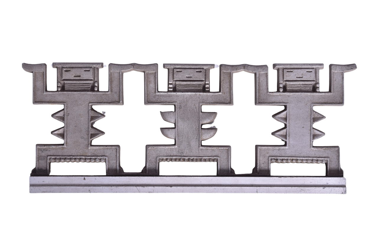 2069 - Santa Fe Railroad El Capitan Fred Harvey Dining Car Zuni Figure Interior Trim thumbnail