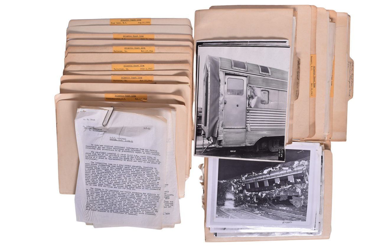 2082 - Atlantic Coast Line Wreck Files from the Budd Company Archives thumbnail