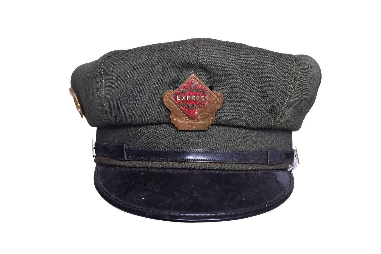 2158 - Railway Express Agency Railroad Cap thumbnail