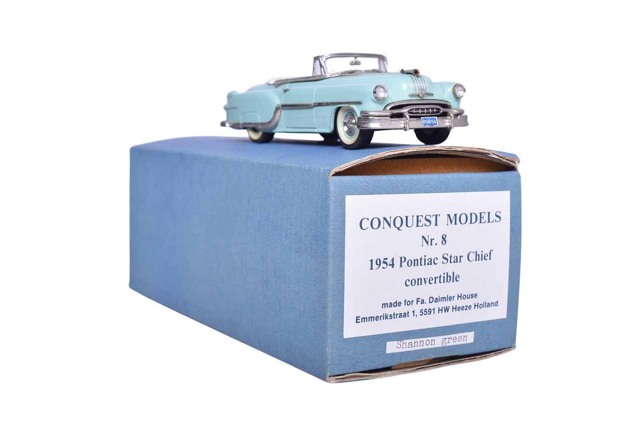 21 - Conquest Models Nr. 8 1954 Pontiac Star Chief Convertible thumbnail