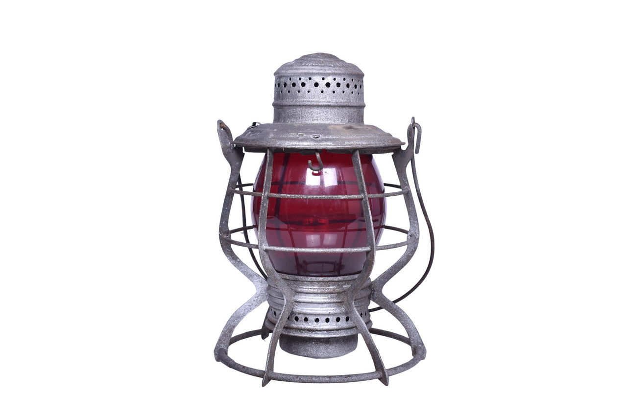 3038 - Handlan Burlington Route Railroad Lantern thumbnail