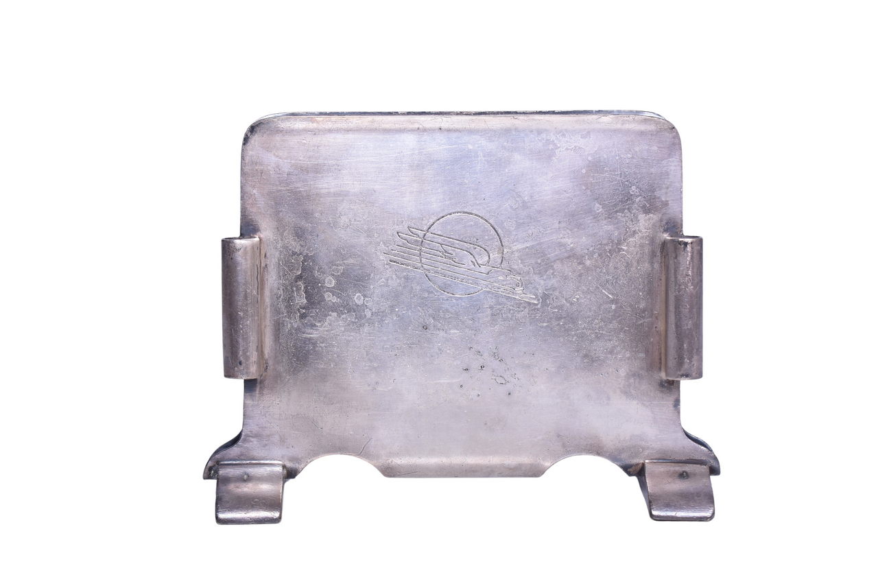 3053 - International Silver Union Pacific Railroad Winged Streamliner Menu Holder thumbnail