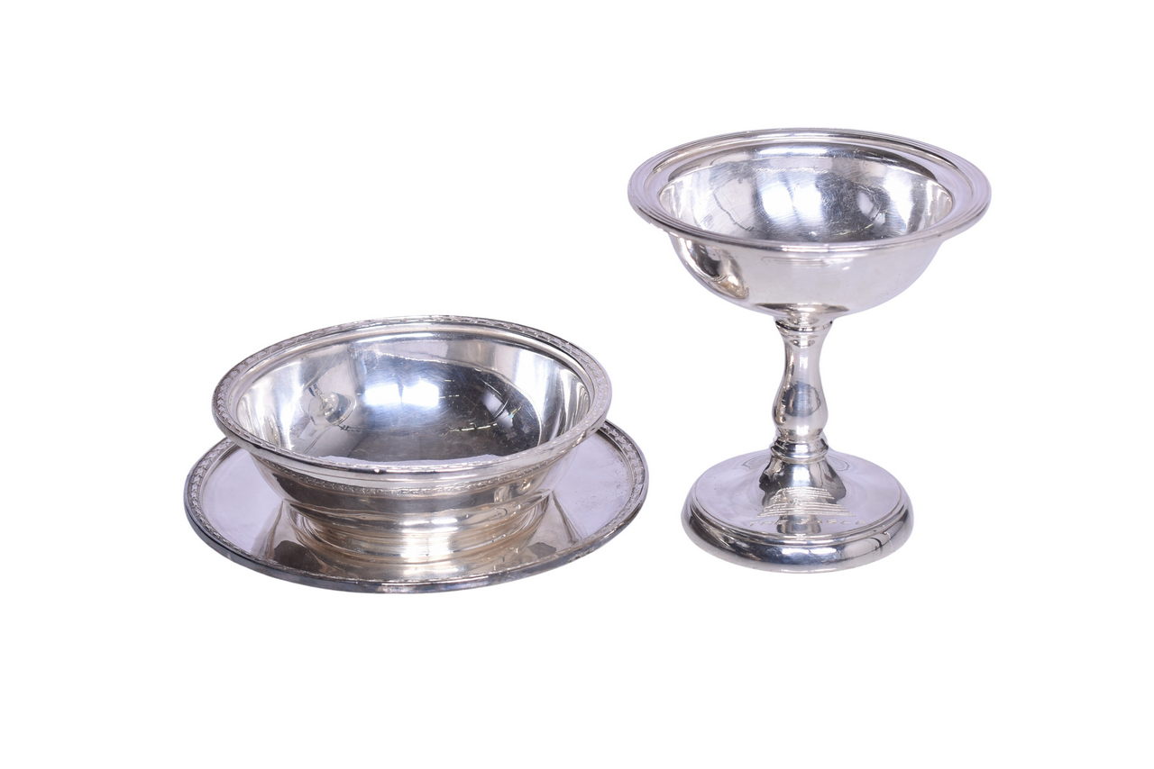 3127 - Three Pieces of Missouri Pacific Railroad Silver 