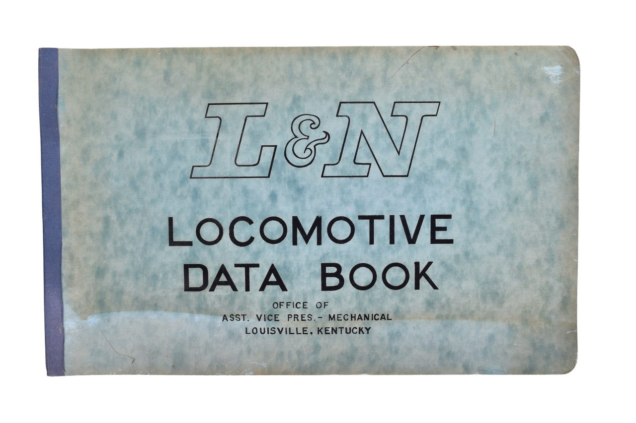 3139 - Early 1970s Original Louisville and Nashville Locomotive Data Book thumbnail