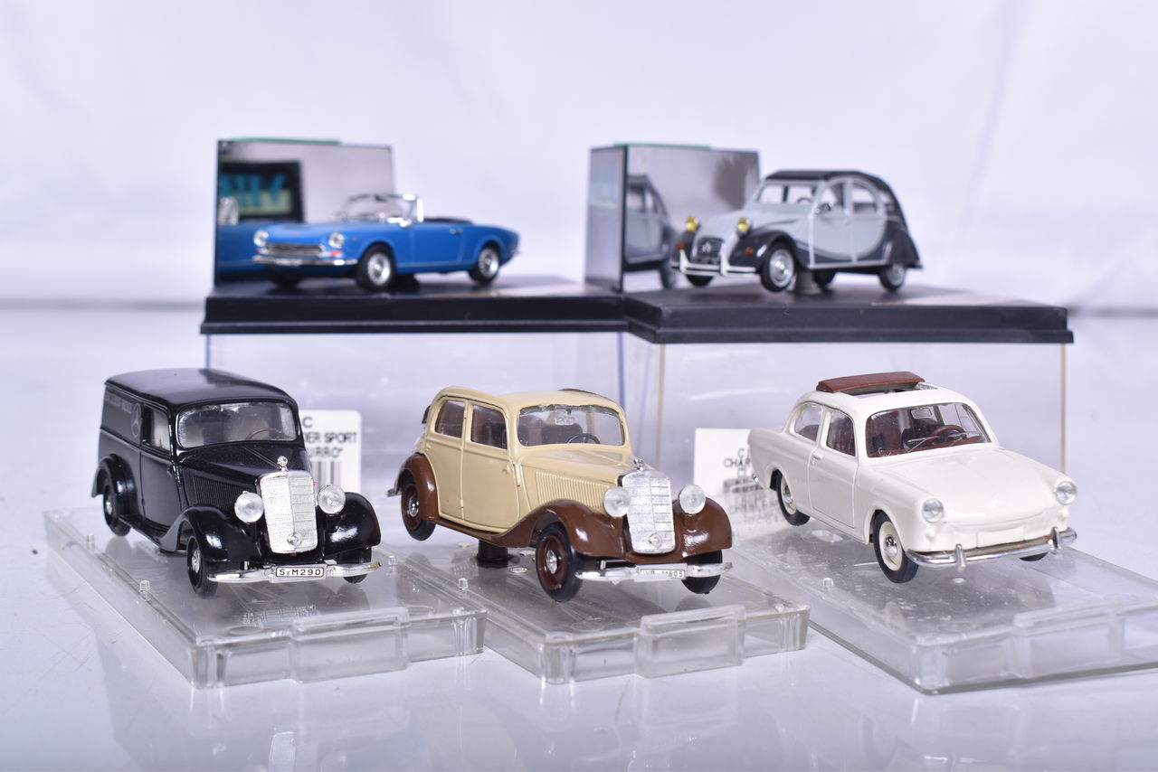 74 - Five Vitesse Car Models - Mercedes-Benz, Volkswagen, Fiat and Citroen thumbnail