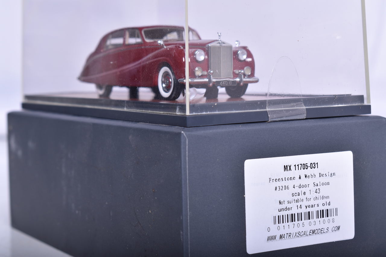 92 - Matrix Scale Models 1957 Rolls Royce 4-Door Saloon thumbnail