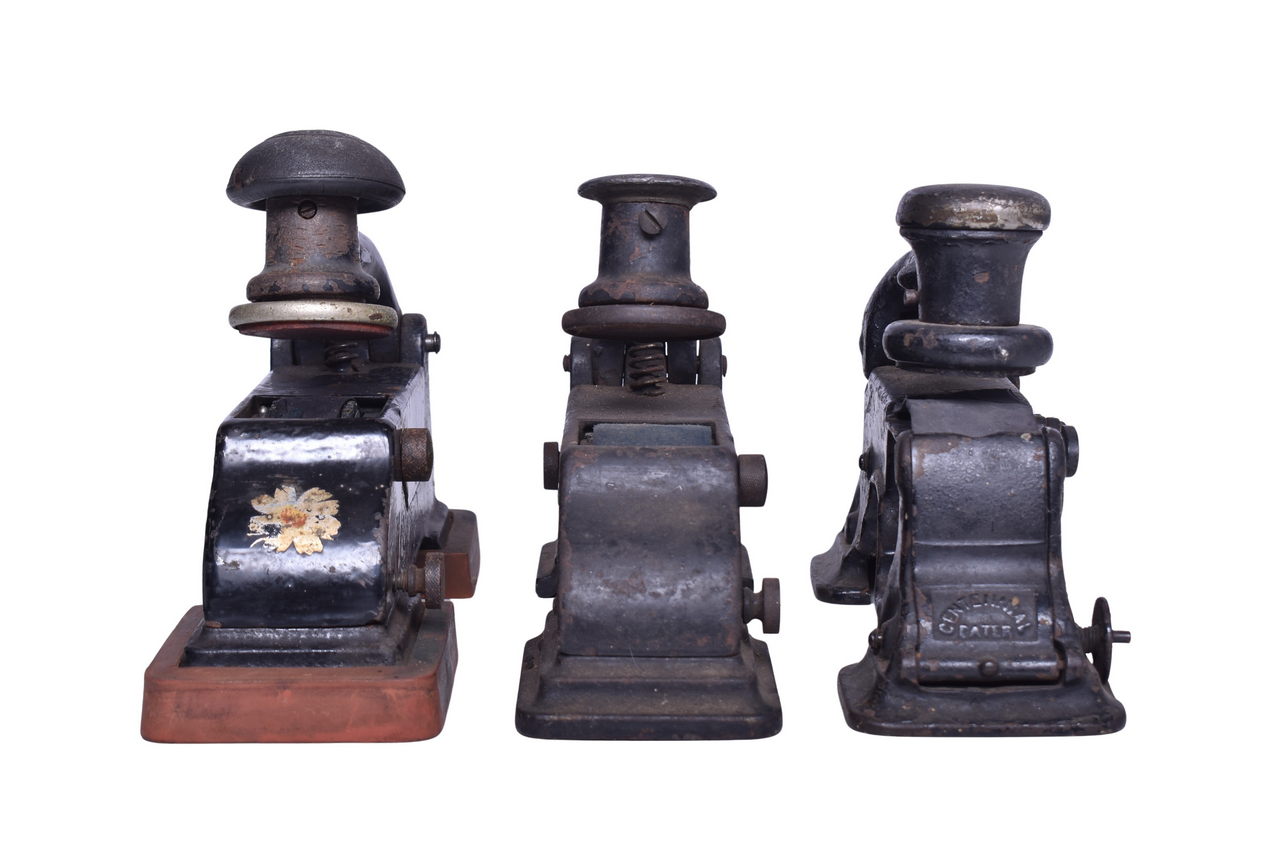 3194 - Group of Three Railroad Ticket Daters - Centennial thumbnail