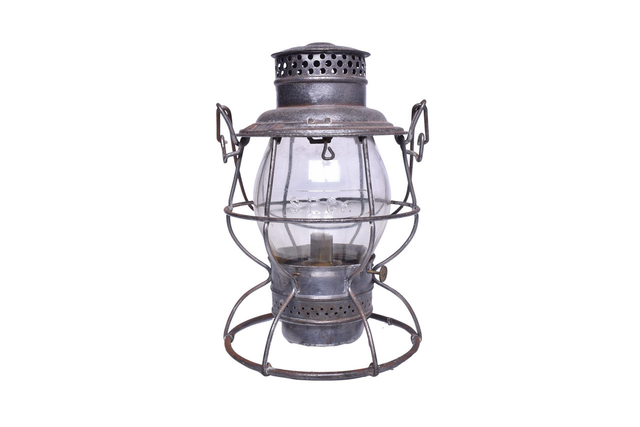 3218 - Adlake Reliable Southern Pacific Railroad Lantern w/ Clear Cast Globe thumbnail