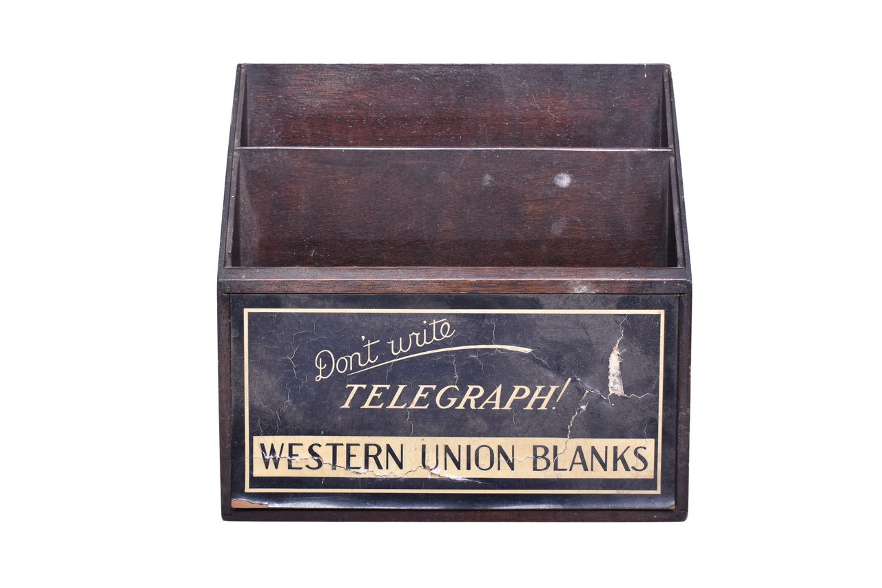 3222 - Western Union Telegraph Blank Holder thumbnail