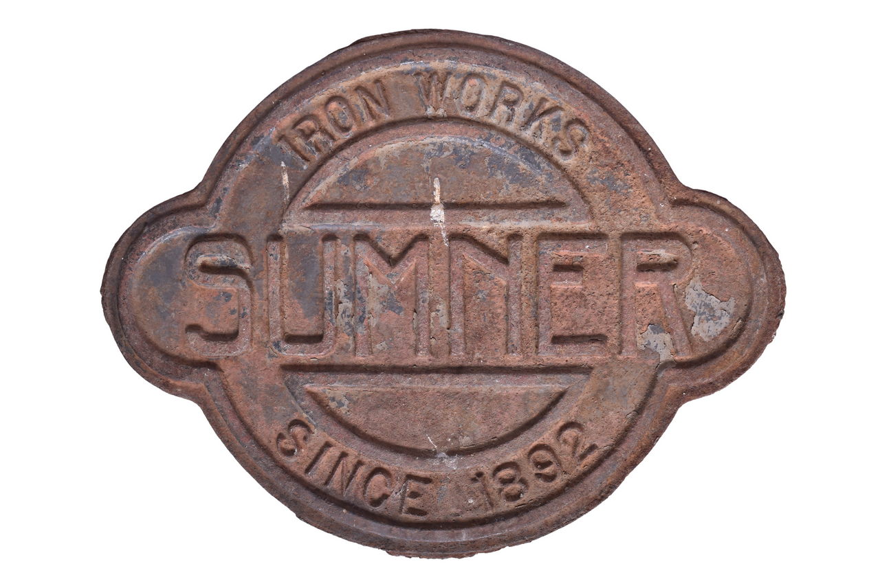 3236 - Cast Iron Sumner Iron Works Plate thumbnail