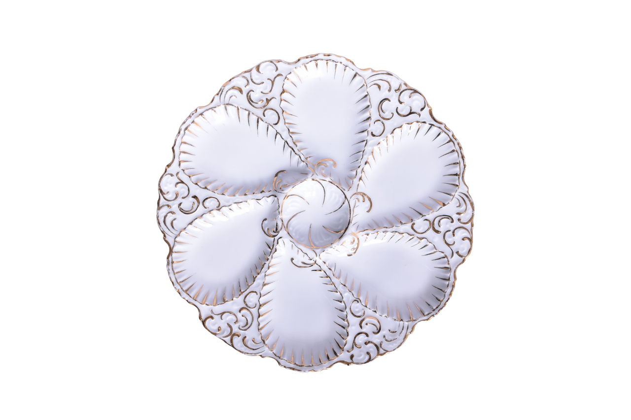 3367 - Pennsylvania Railroad China Philadelphia Oyster Plate thumbnail